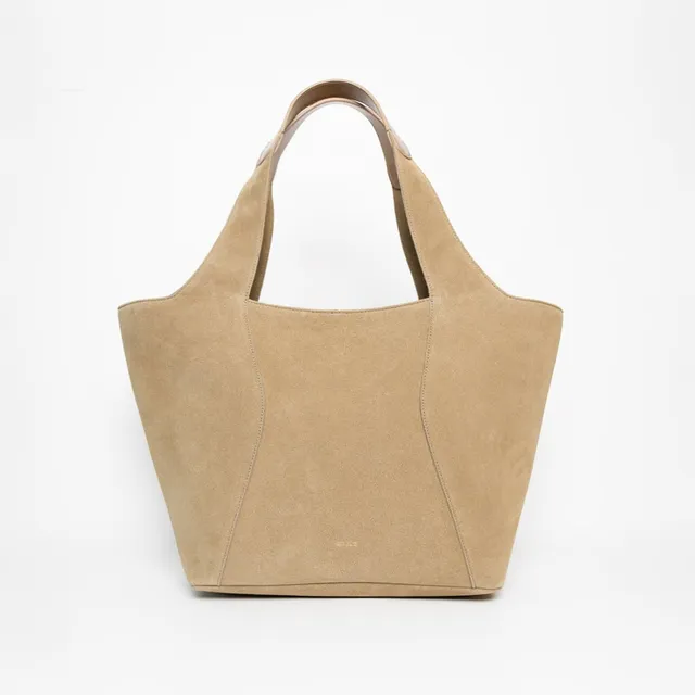 ann-kurz-carryall-shopper-recycled-suede-taupe-gross image 1