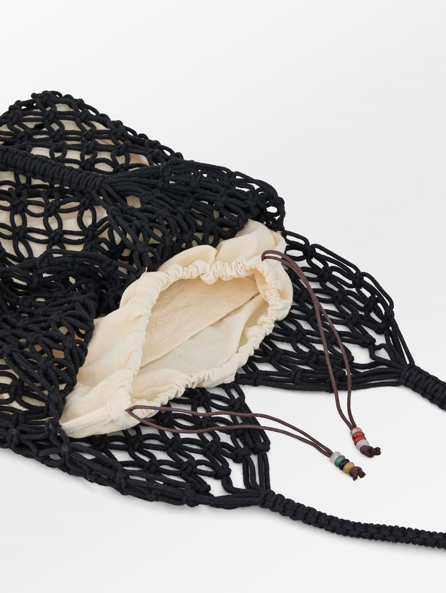becks-ndergaard-bags-rope-cera-l-shopper-schwarz-baumwolle-36x36 image 2