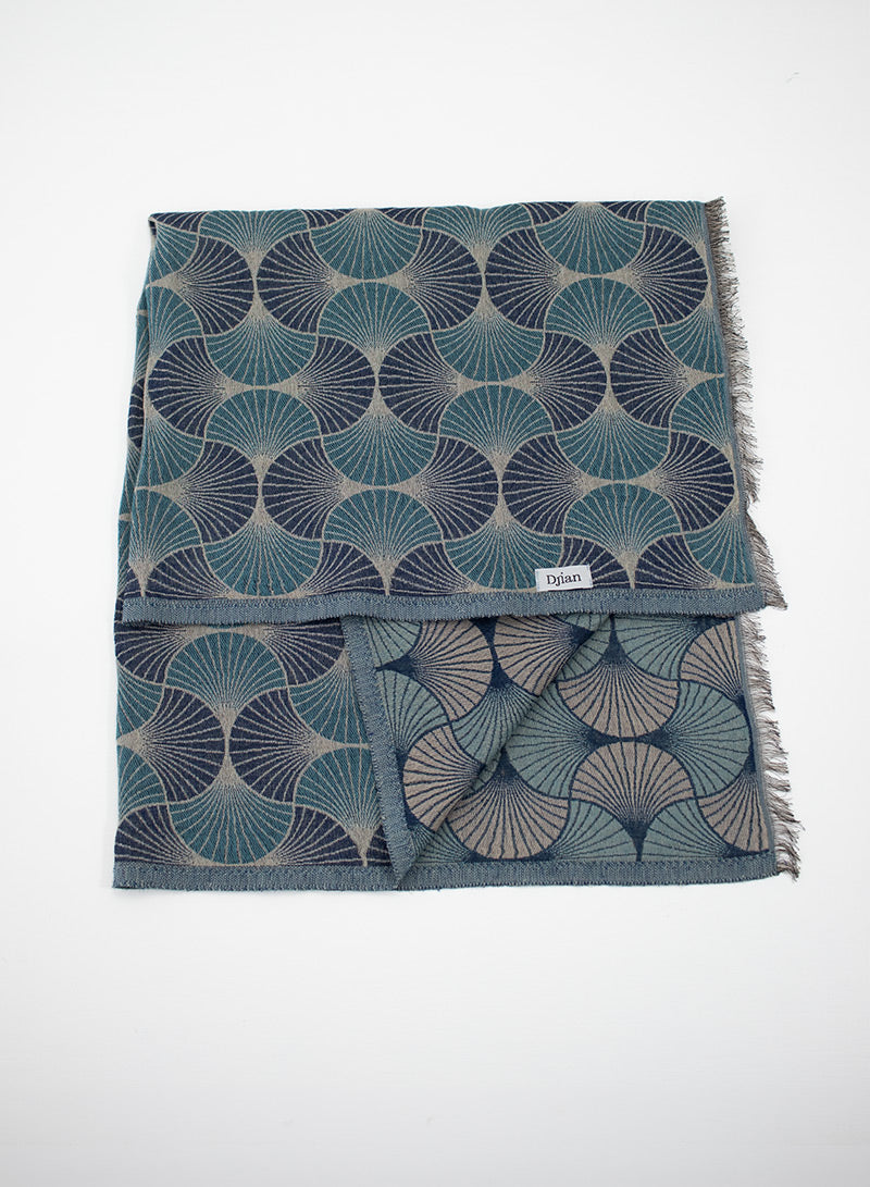 djian-livid-tuch-baumwolle-jacquard-blau-70x70 image 3