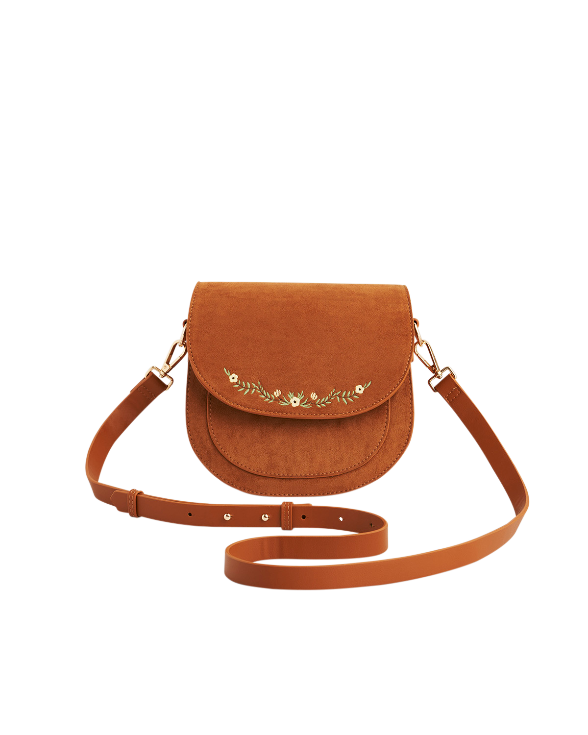 fable-england-saddle-bag-tan-floral-umh-ngetasche-bestickt image 1