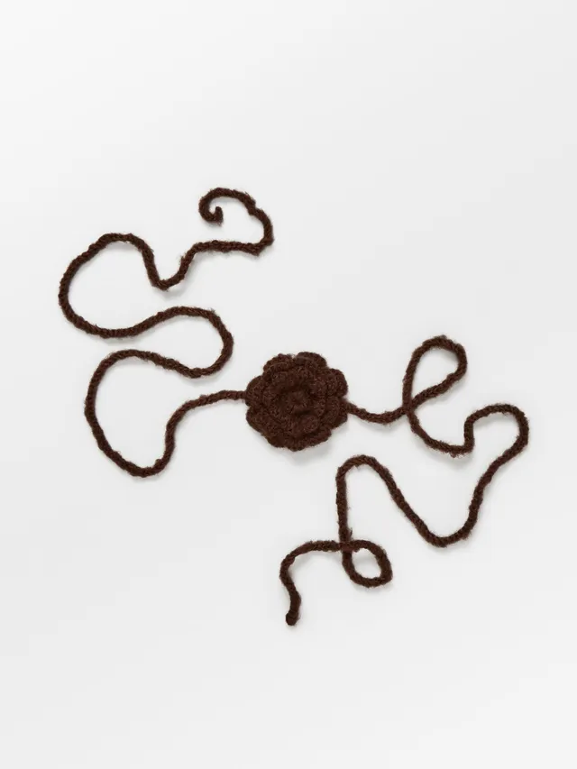 becks-ndergaard-buttercup-knit-choker-acorn-brown-strick image 1