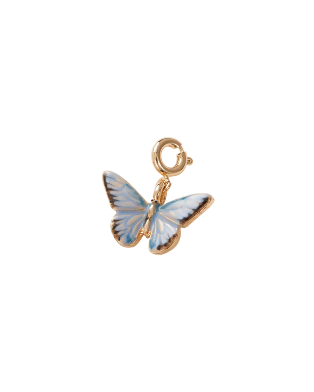 fable-england-blue-butterfly-charm-anh-nger-blau-gold image 1