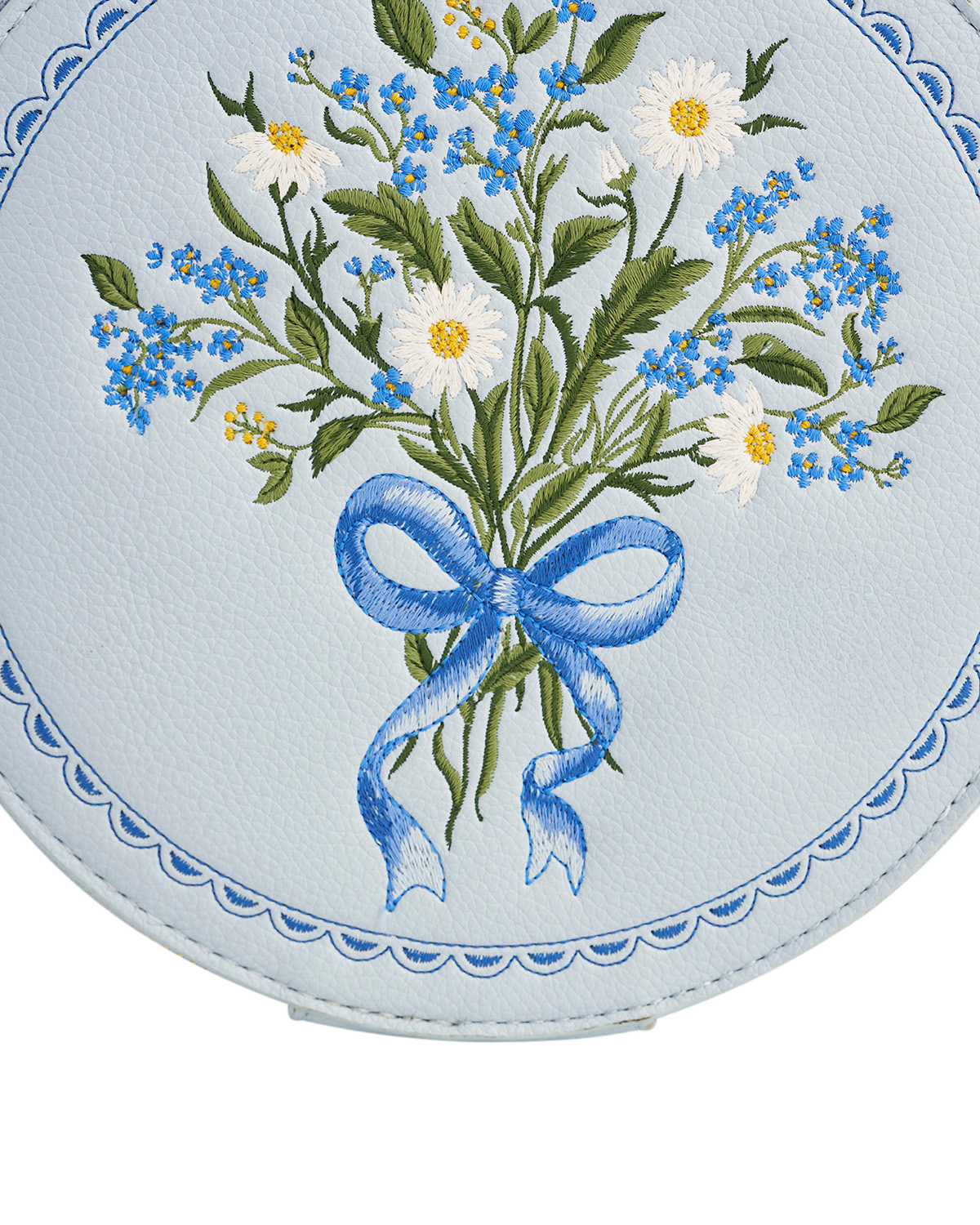 fable-england-isabel-floral-bow-blue-embroidered-circle-bag-tasche-blau image 3