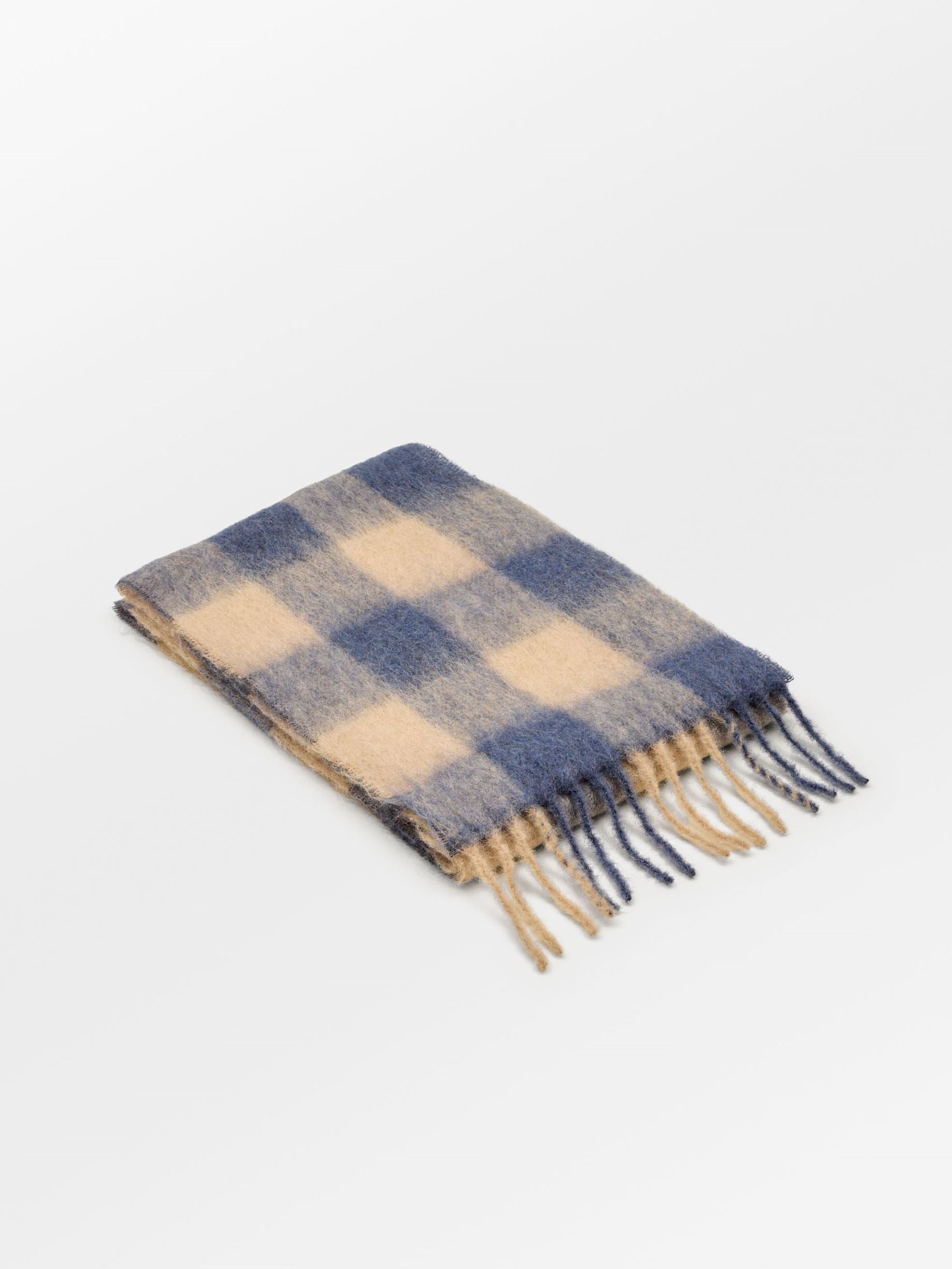 becks-ndergaard-check-mincho-schal-blau-33x200-karo image 2