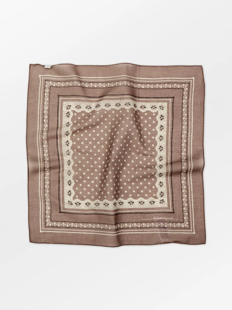 becks-ndergaard-lacia-cotta-schal-baumwolle-gr-n-55x55 image 1