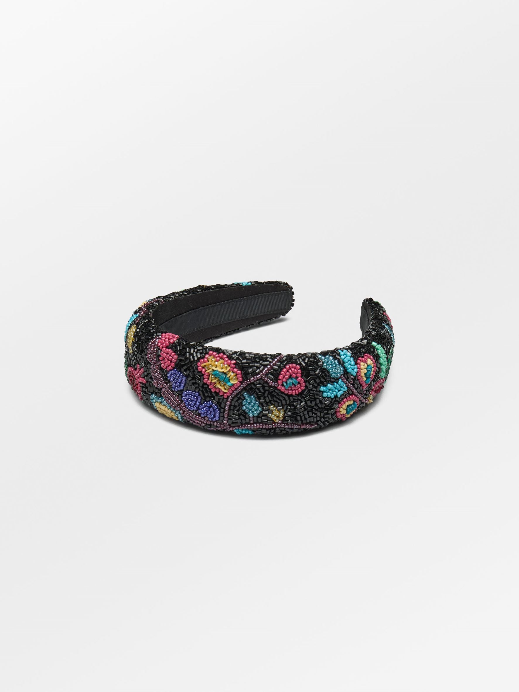becks-ndergaard-fairygard-haarband-schwarz-perlen-4-cm-breit image 1