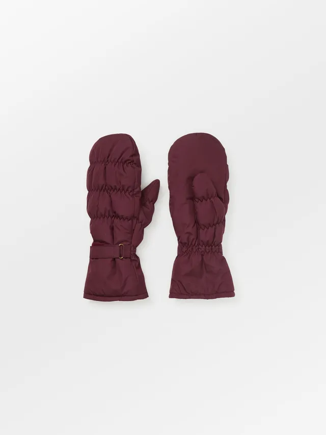 becks-ndergaard-padded-nylona-f-ustlinge-fleece-burgundy image 1
