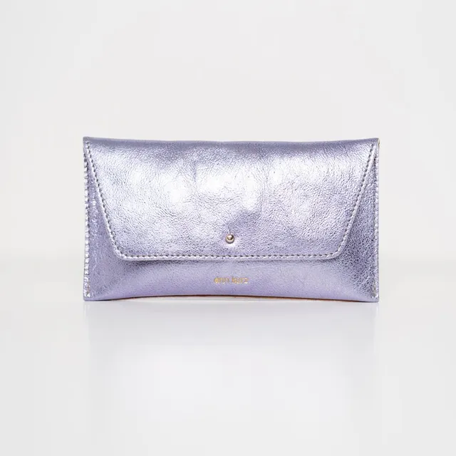 ann-kurz-mini-envelope-geldb-rse-leder-metallic-lavanta image 1