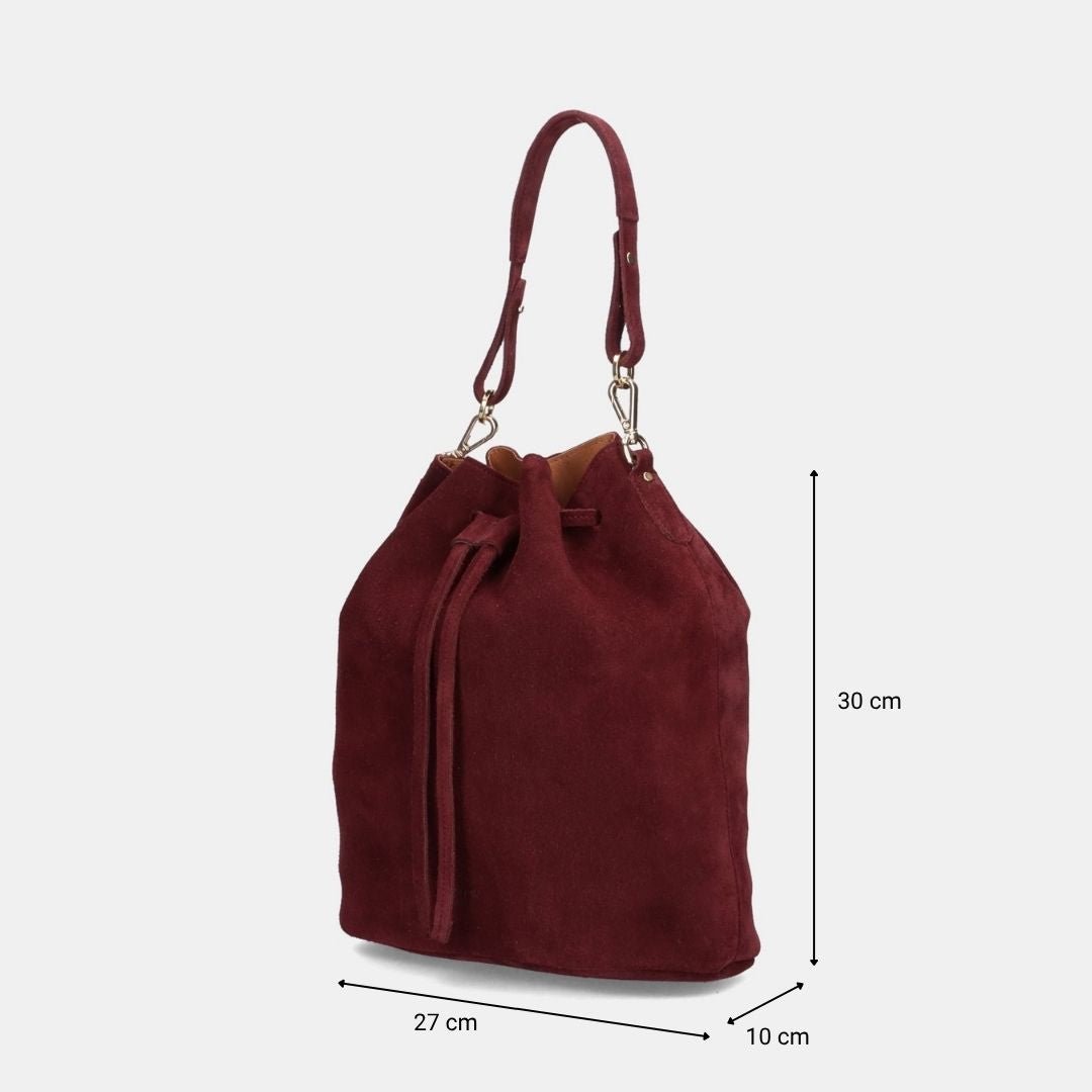 ann-kurz-saku-beuteltasche-burgundy-rindsleder-4-in-1 image 6
