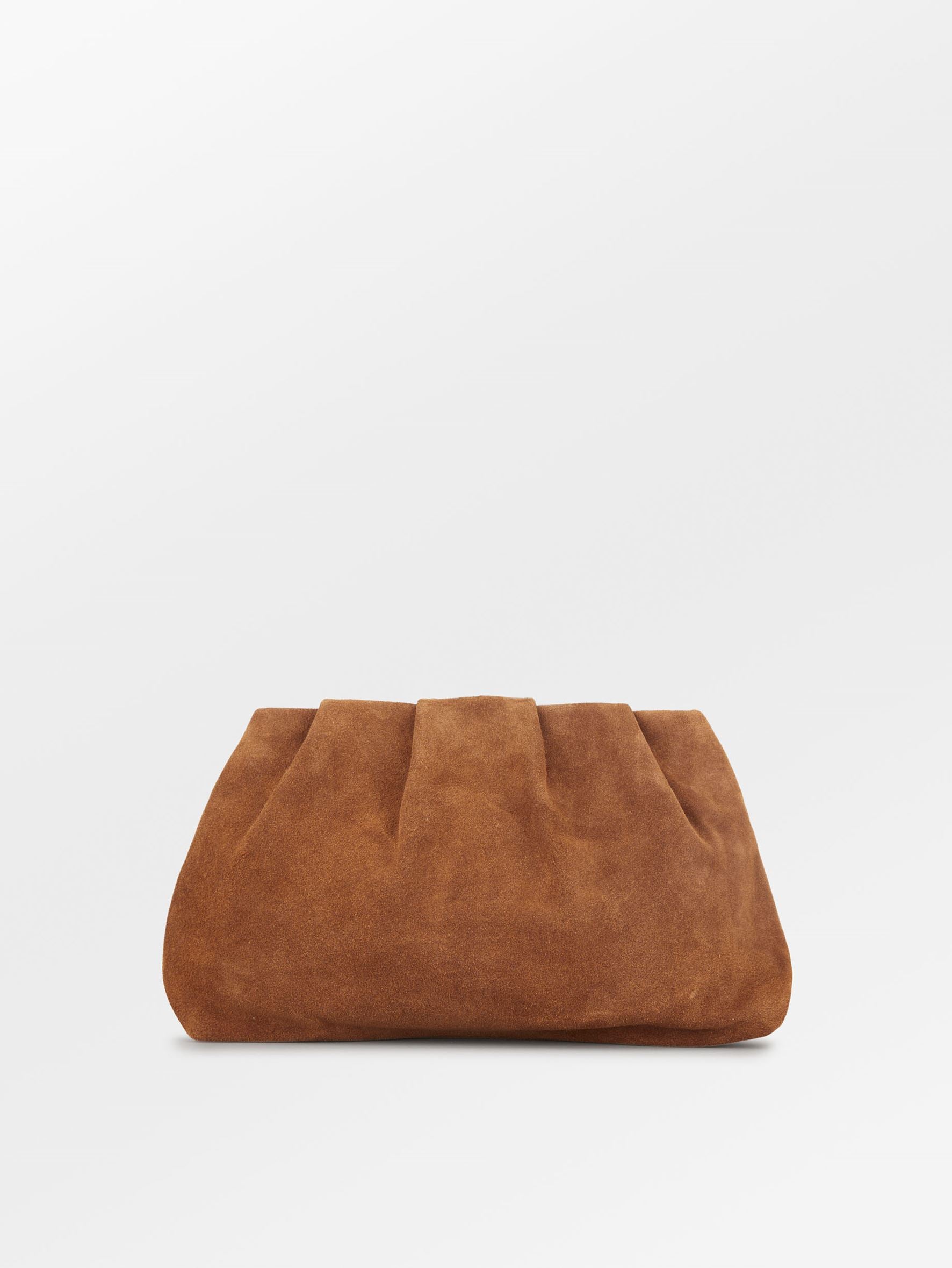 becks-ndergaard-clutch-wildleder-cognac-braun-30x20-cm image 1