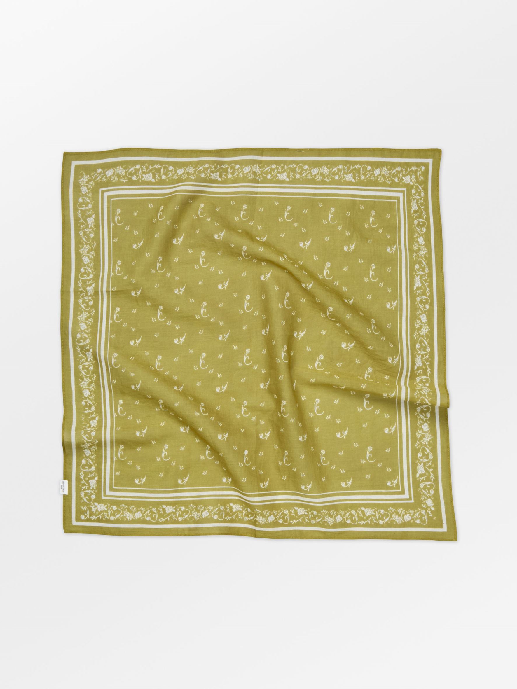 becks-ndergaard-tulipa-cotta-scarf-tuch-khaki-green-baumwolle image 1