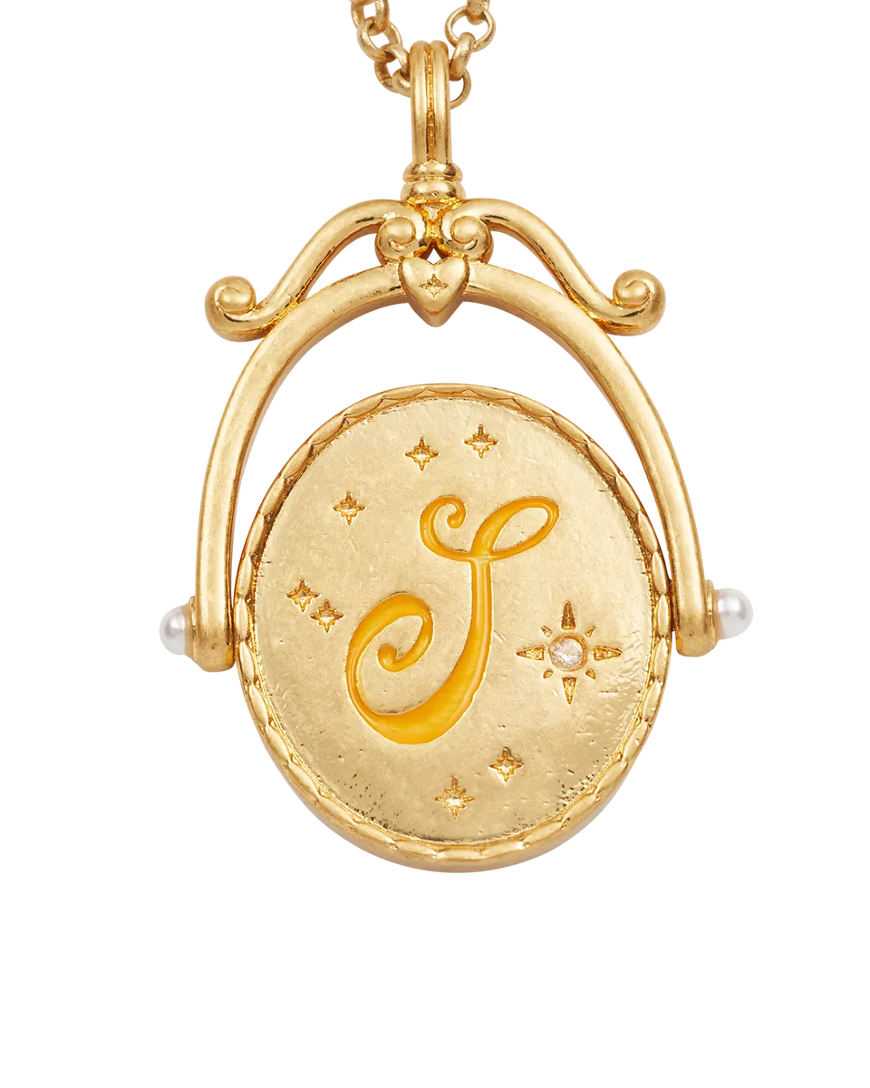 fable-england-s-sunflower-spinner-halskette-gold image 1