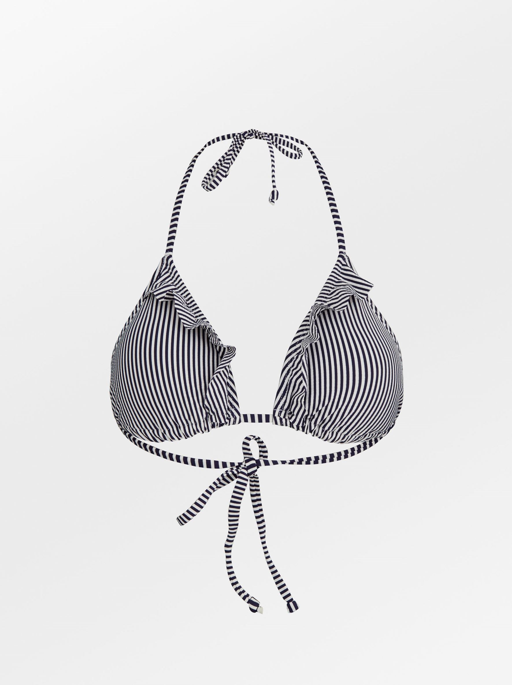 becks-ndergaard-striba-bel-bikinitop-maritime-blue-gestreift image 1