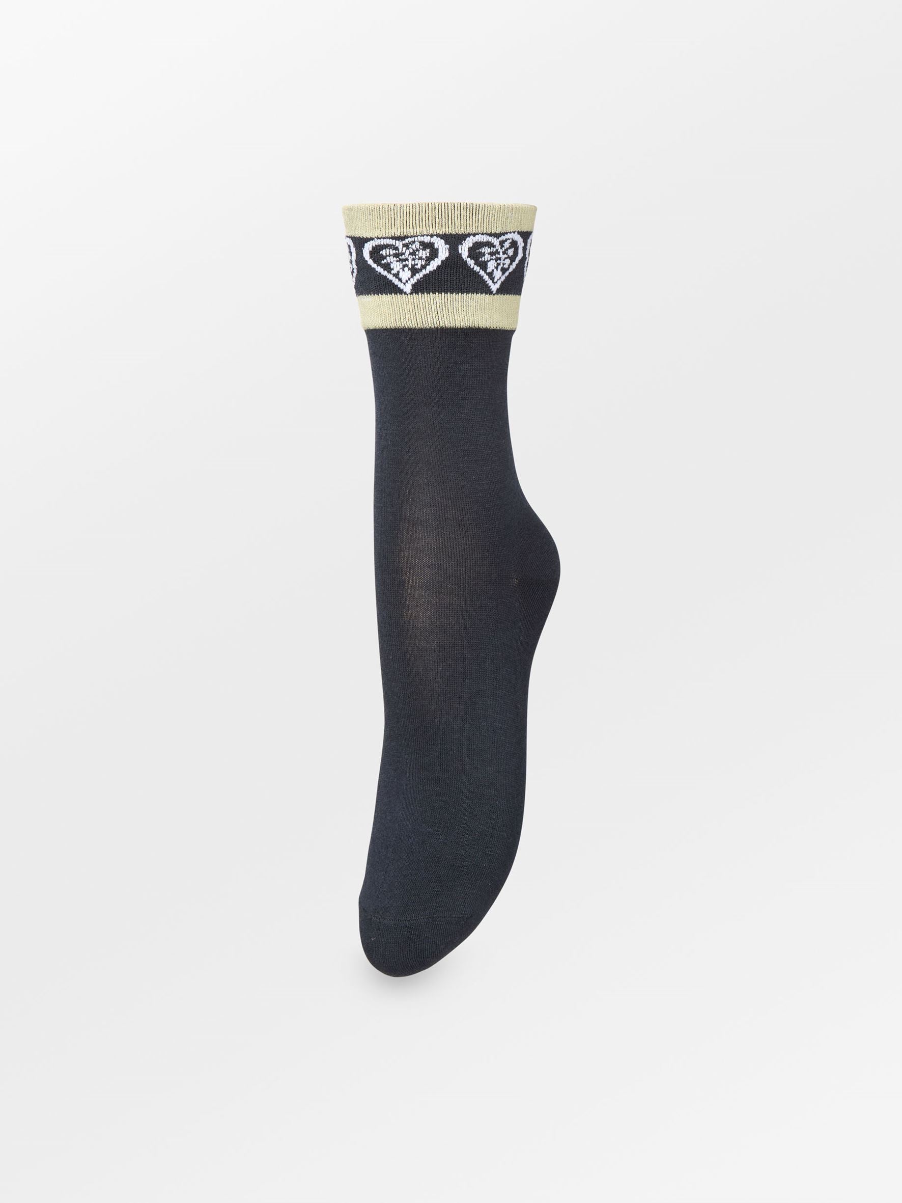 becks-ndergaard-hearty-bam-socken-blau-herz-37-39 image 1