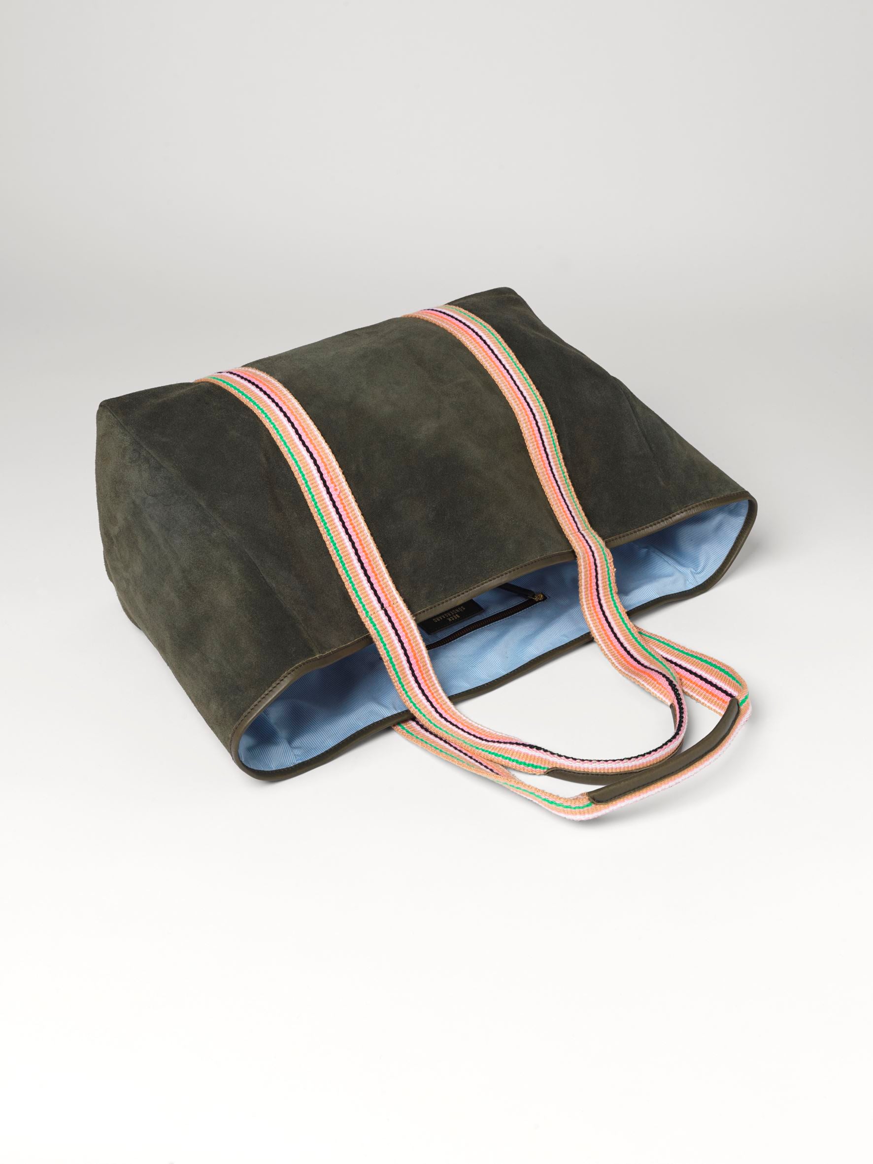 becks-ndergaard-agnese-tasche-wildleder-chive-green image 2