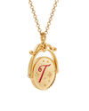 fable-england-t-initial-tulip-halskette-gold-buchstabe-t image 7