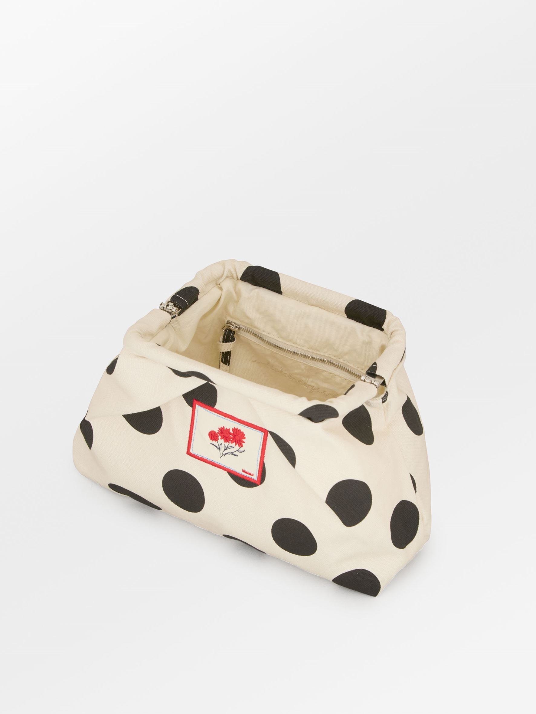 becks-ndergaard-maxi-polka-bonita-tasche-birch-white-baumwolle image 2