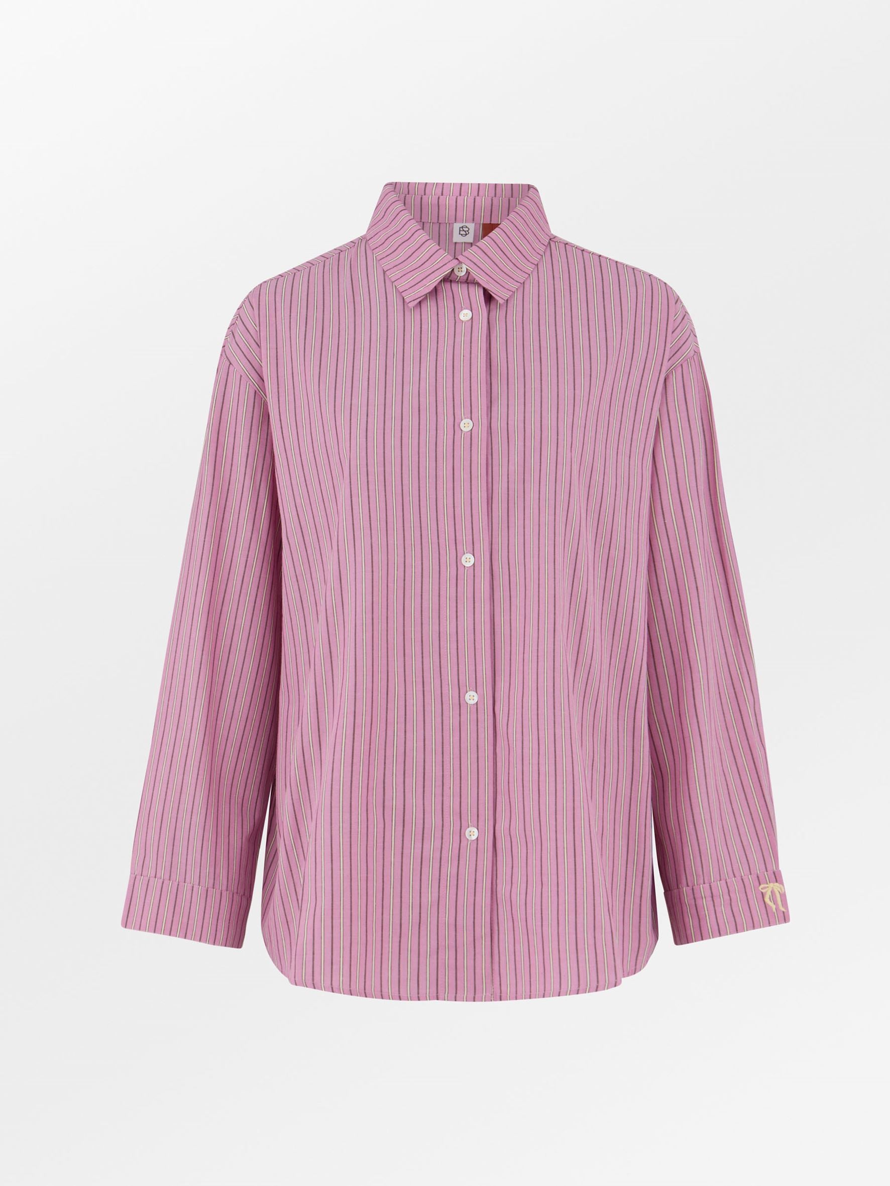 becks-ndergaard-stripel-pyjama-shirt-shorts-mauve-orchid-s image 2