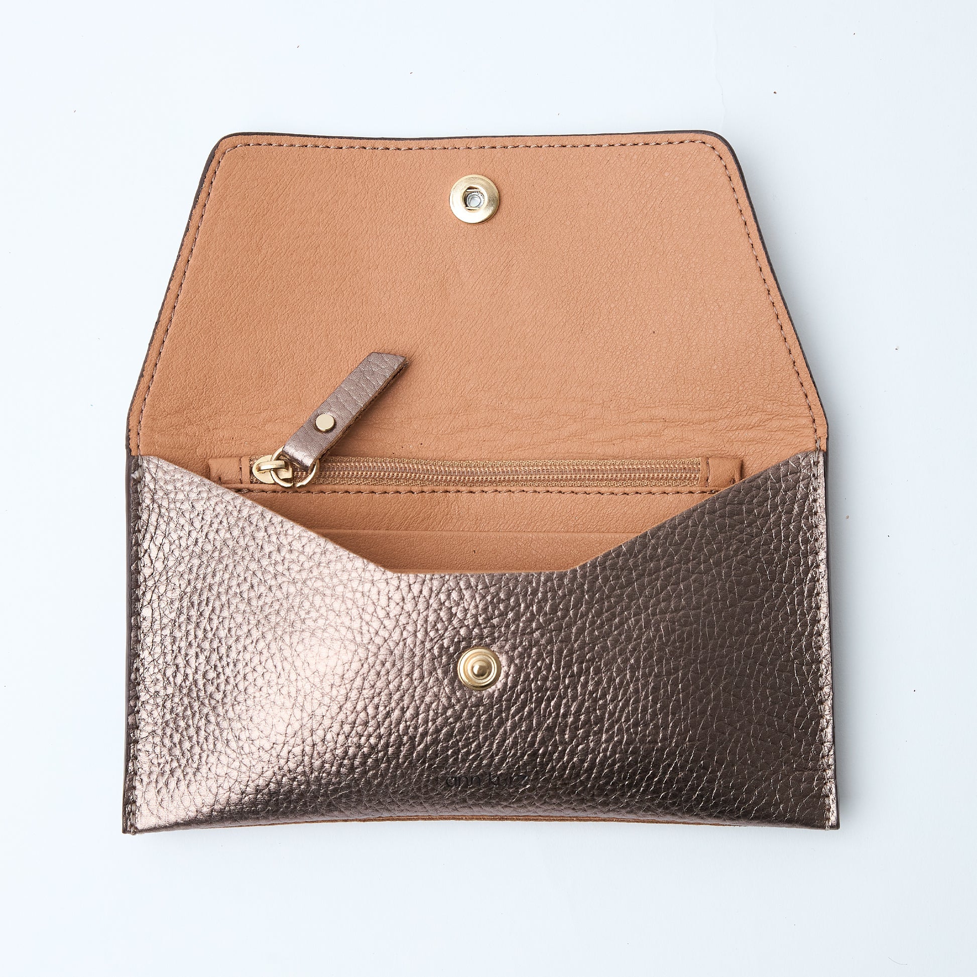 ann-kurz-pretty-envelope-geldb-rse-shiny-nappa-rosso-leder image 5