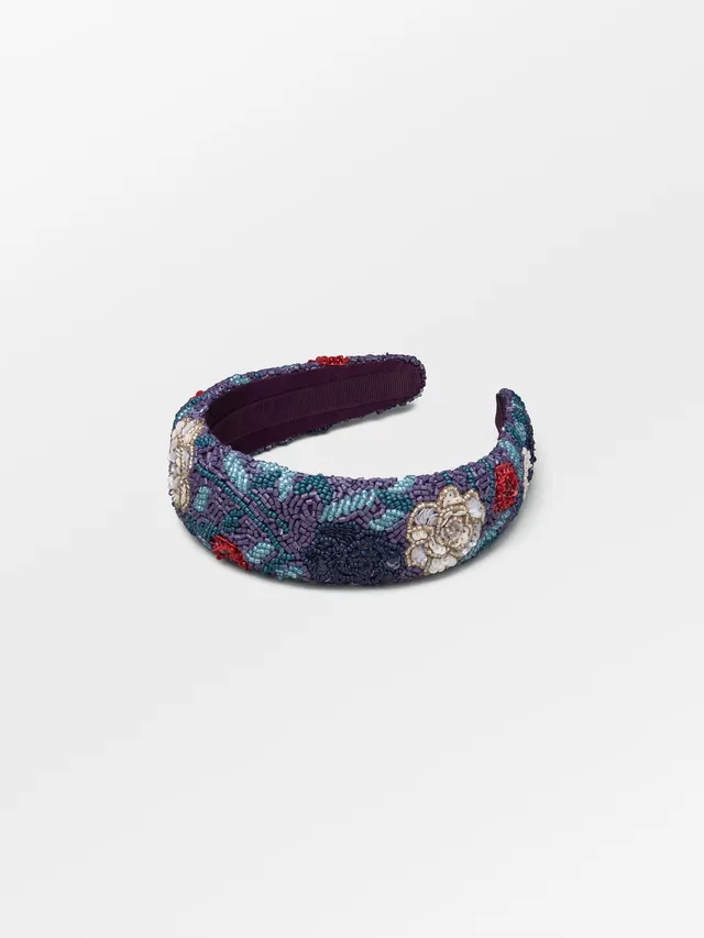becks-ndergaard-wintery-wide-beaded-haarband-plum-perfect-glasperlen image 1