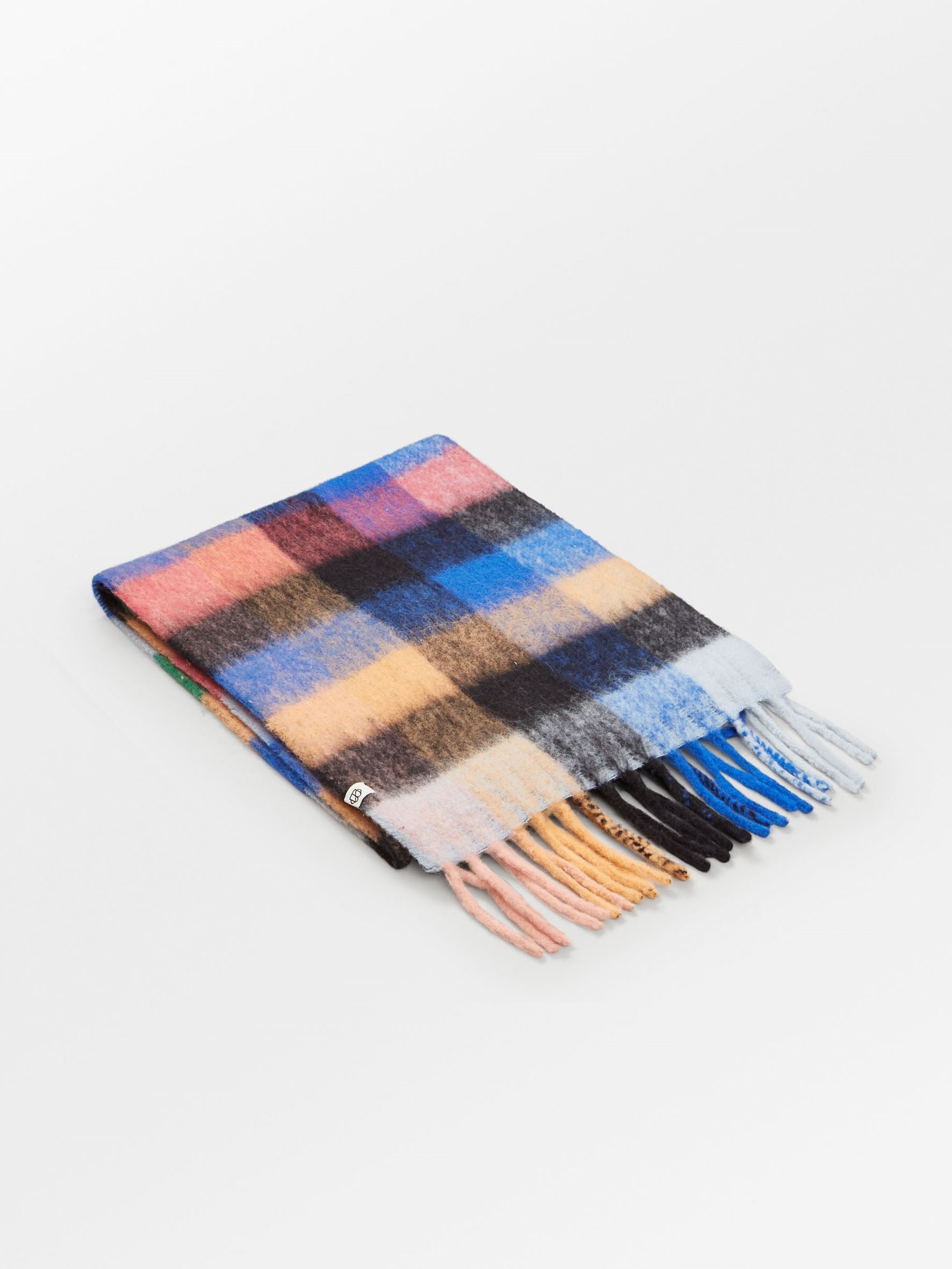 becks-ndergaard-check-anilopa-schal-blau-kariert image 2