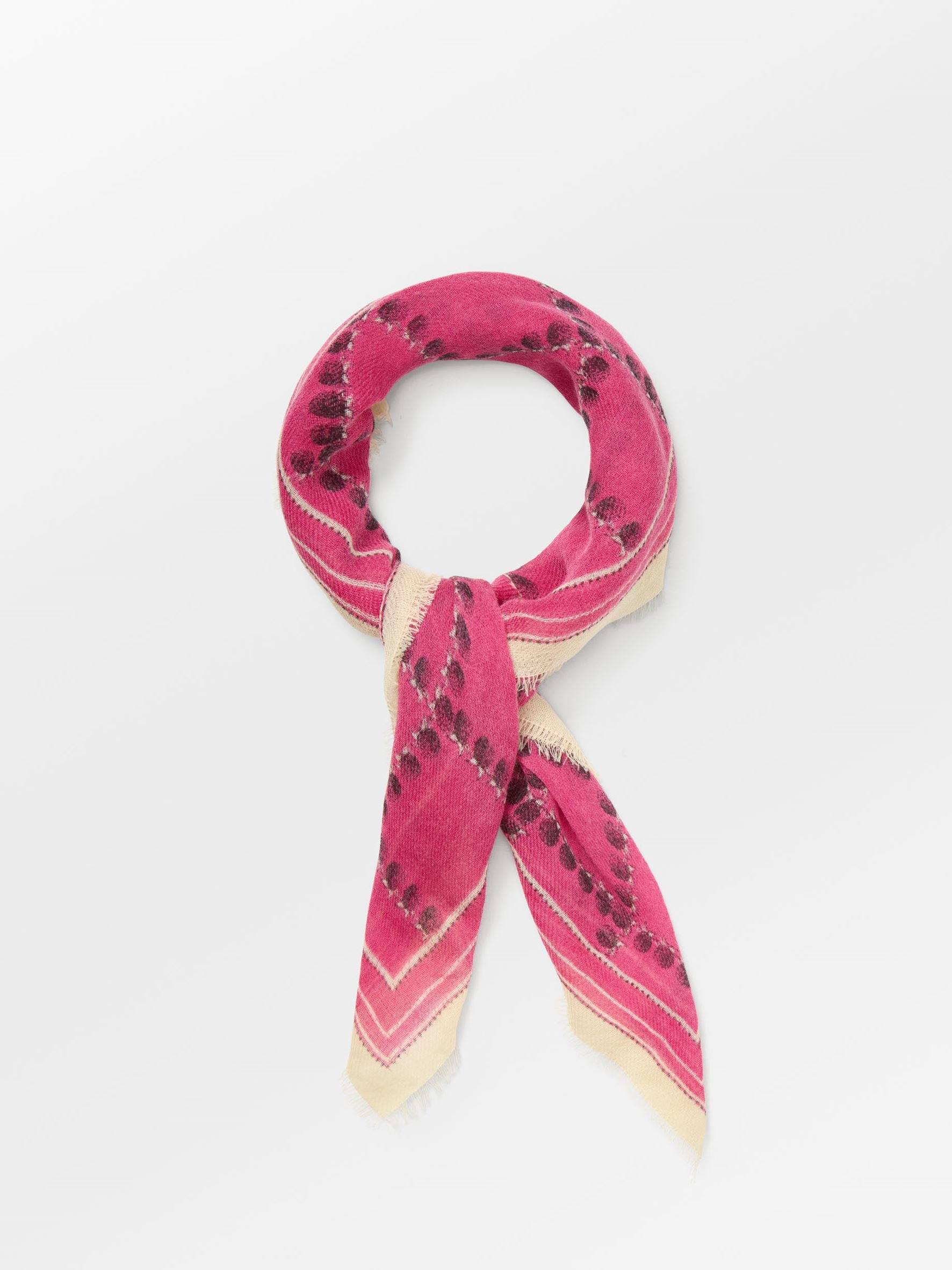 becks-ndergaard-brombeere-wica-schal-tuch-pink-65x65-kariert image 2