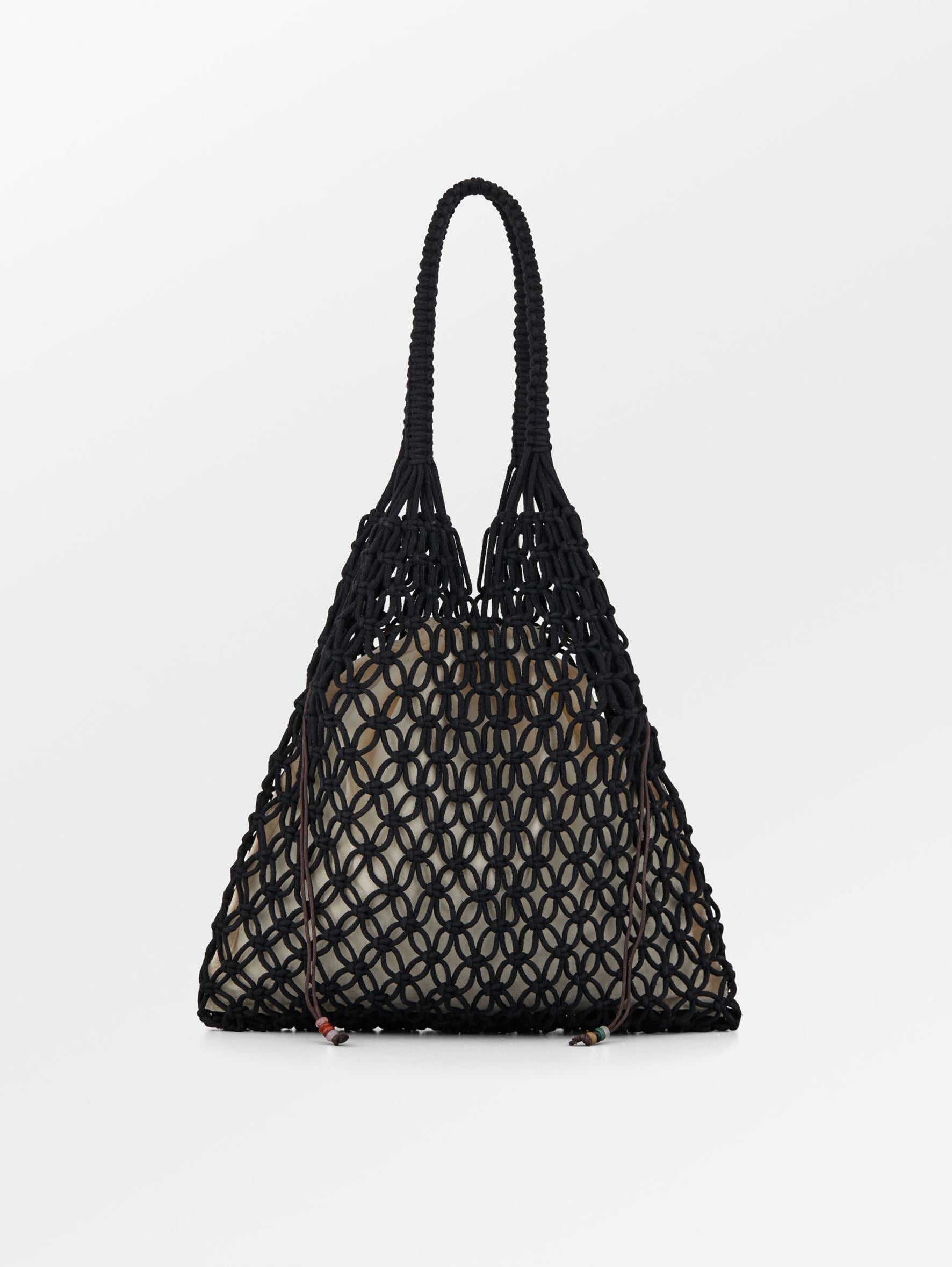 becks-ndergaard-bags-rope-cera-l-shopper-schwarz-baumwolle-36x36 image 1