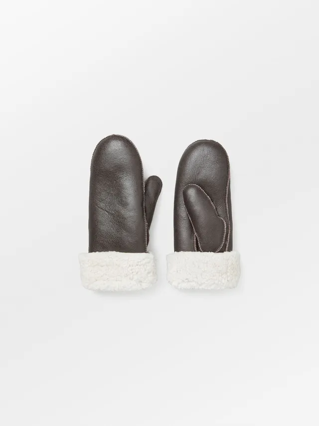 becks-ndergaard-doa-smooth-shearling-f-ustlinge-braun-lammfell image 1