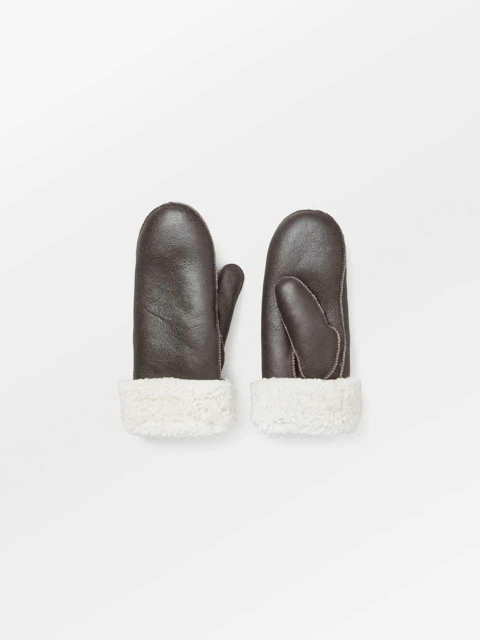 becks-ndergaard-doa-smooth-shearling-f-ustlinge-braun-lammfell image 1